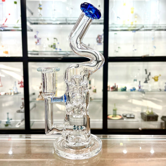 Mimzy Colour Accented Fab Rig w/ Bent Neck - 14mm