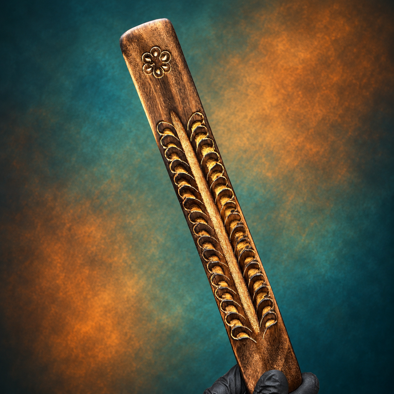 Engraved Wooden Incense Burner - Various Designs
