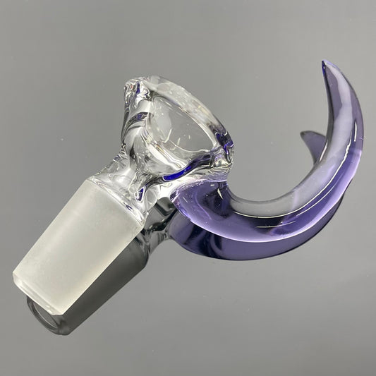 Discobox Clear Bowl w/ Horn 14mm 1 Hole
