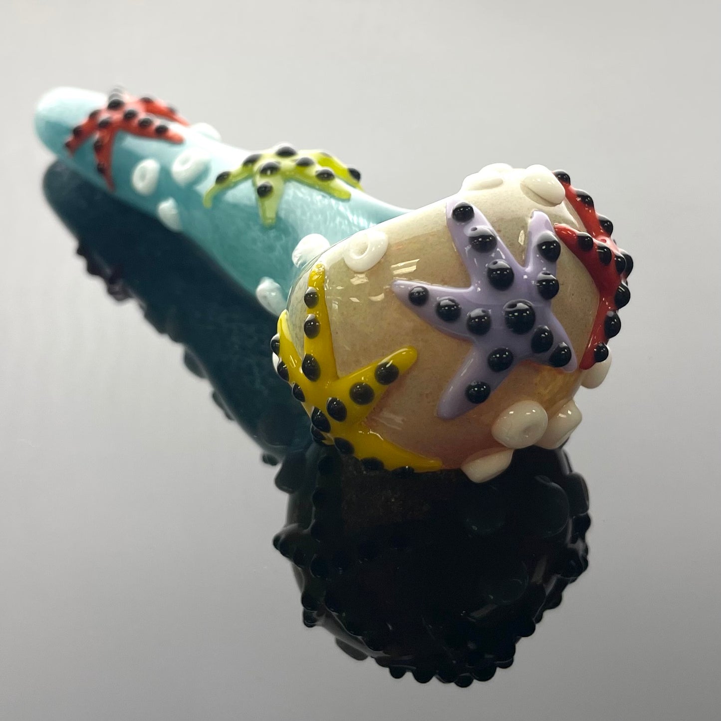 Intent Glass 4.25” Starfish  Hand Pipe