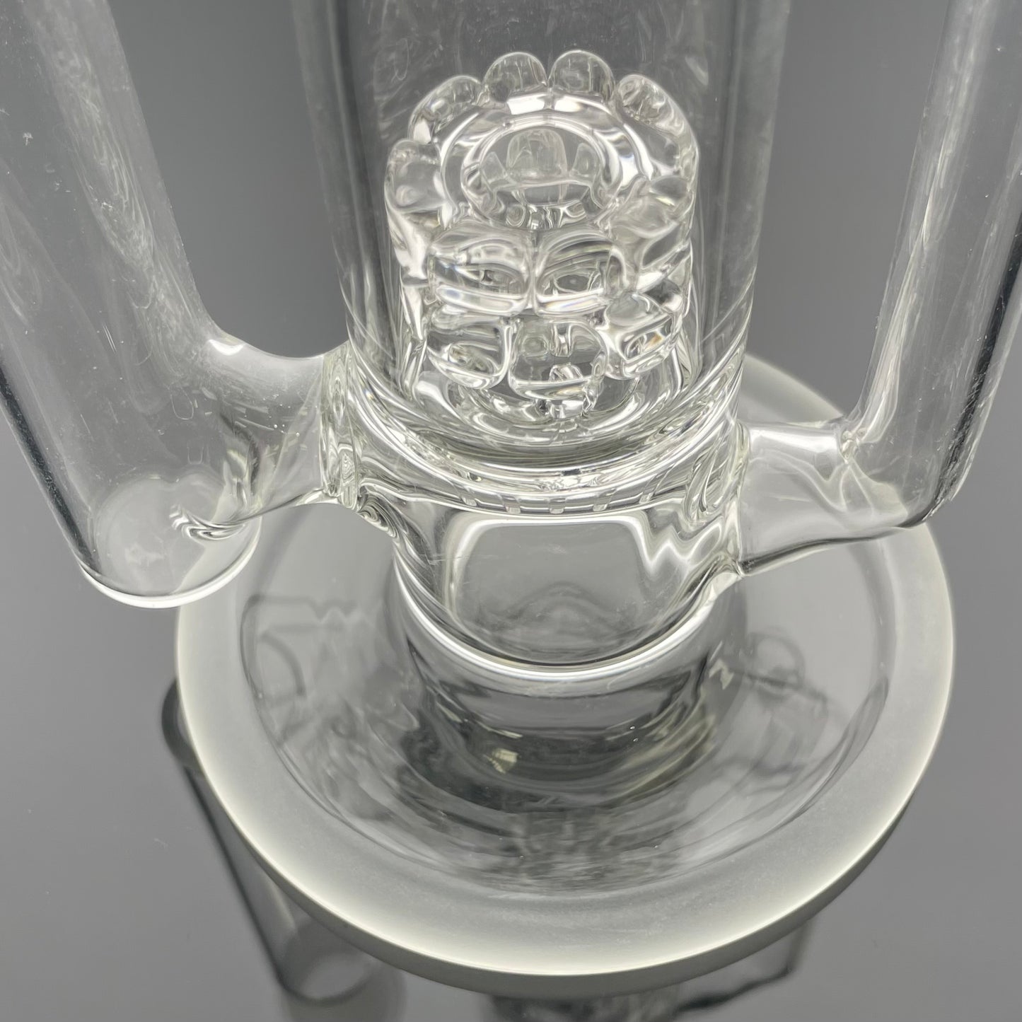Gnob Glass 38mm Treecycler w/ Sandblasting - #16