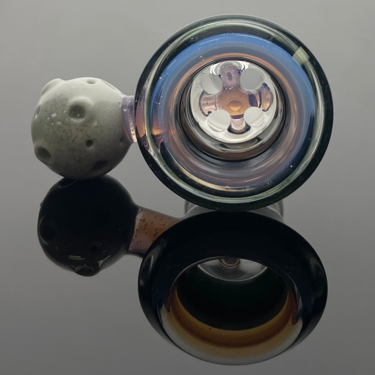 Discobox Worked Bowl w/ Moon 18mm 4 Hole #2