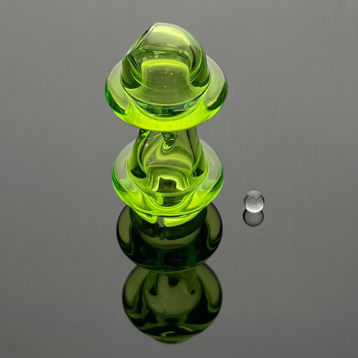 Green Belt Puffco Pivot Spinner Top Set - Import Colour