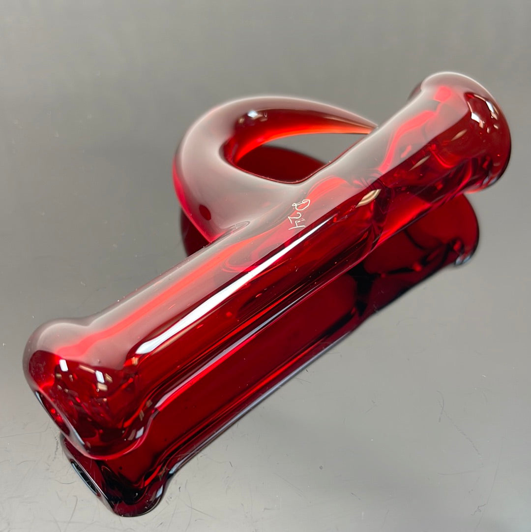 Duffy Pomegranate Horned Chillum