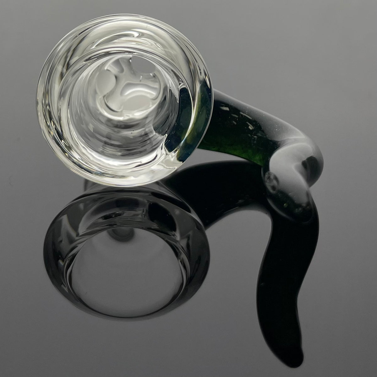 Discobox Clear Bowl w/ Horn 18mm 3 Hole