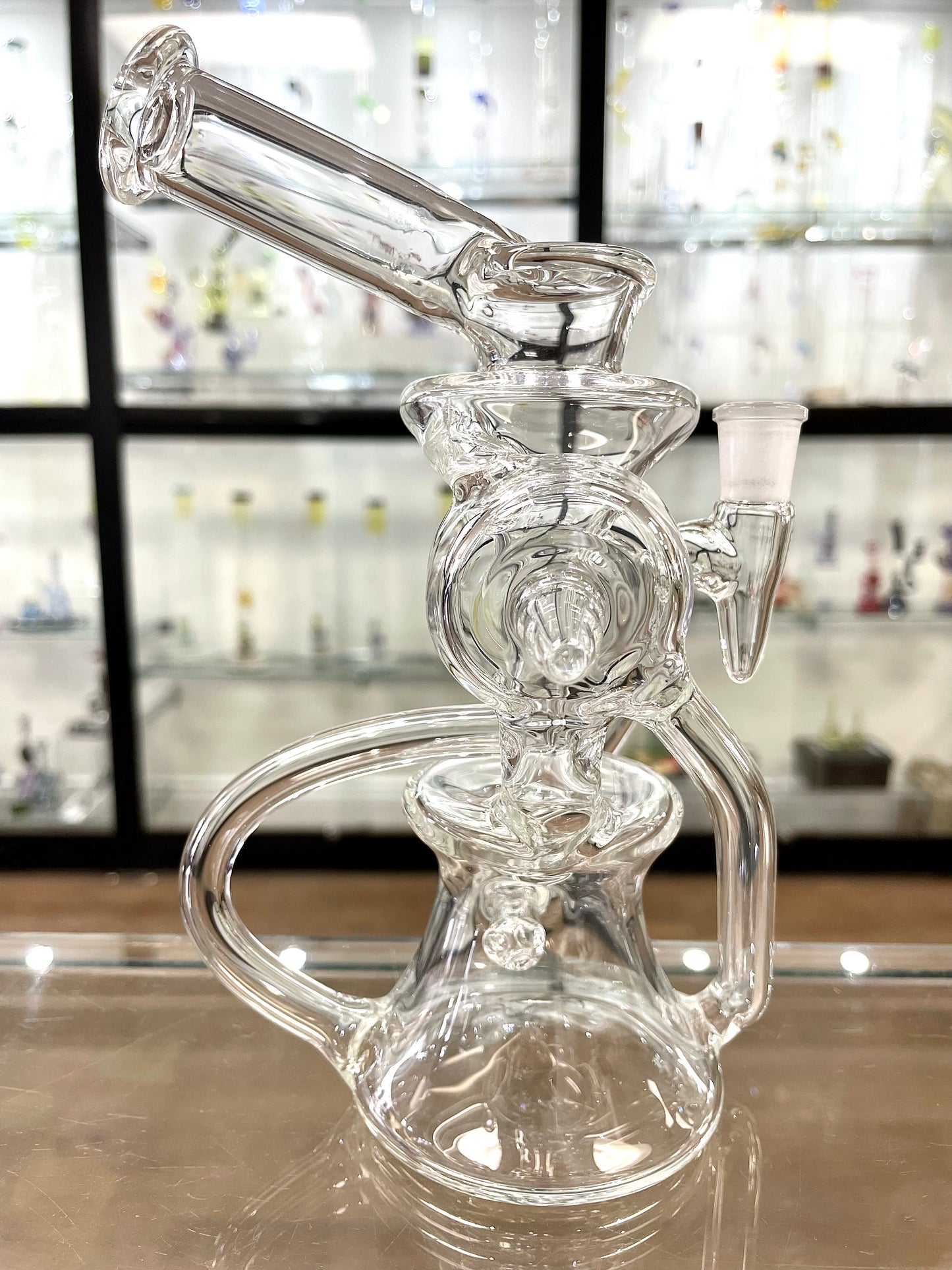 Mimzy Clear Side Scroller Recycler - 10mm