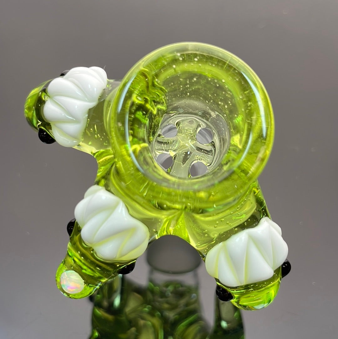 Kahuna Three Headed Scalien Bowl w/ Opal 18mm 4 Hole - Haterade