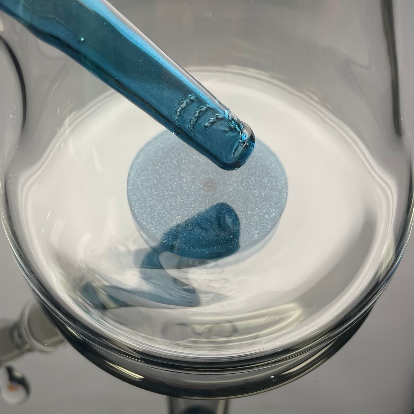 Green Belt Colour Accented Beaker - Heavy Blue Stardust