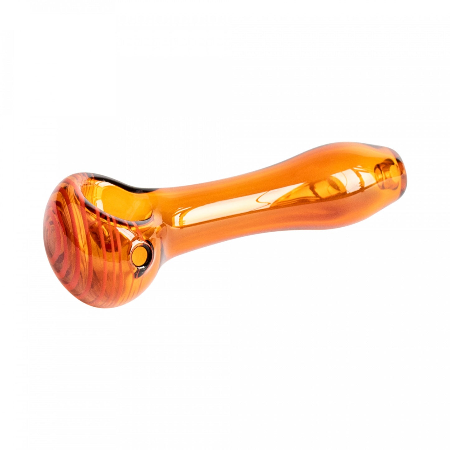 Red Eye Glass 3.25" Econo Swirl Hand Pipe