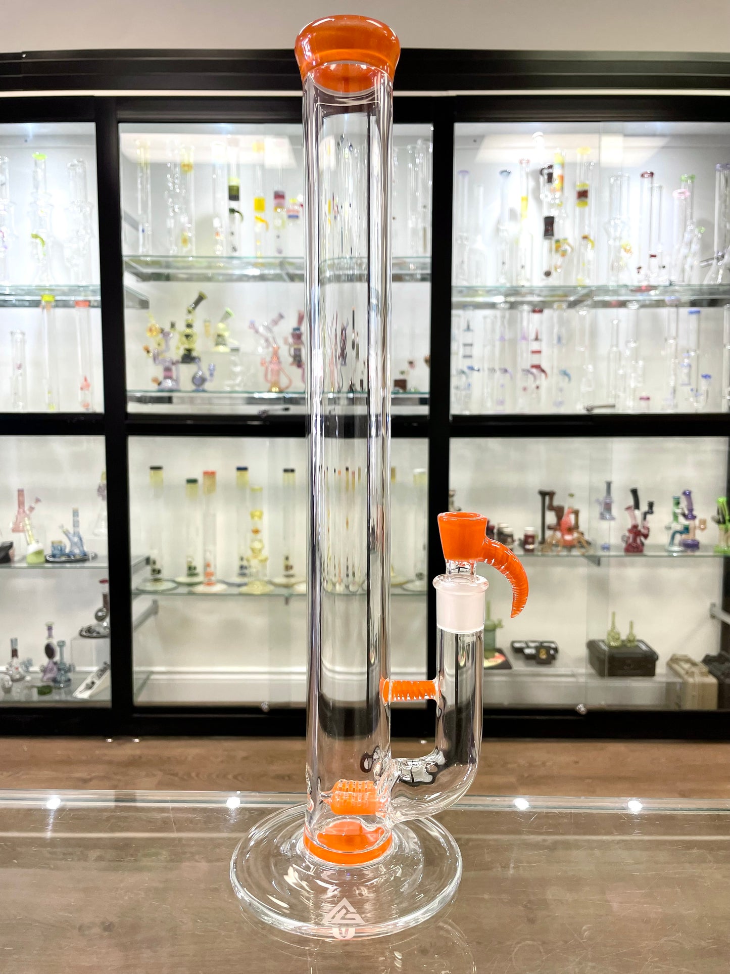 Gore Glass Colour Accented Dual Stem