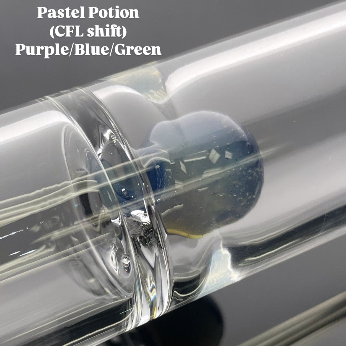 Green Belt 12"- 14” Stemline w/ Marble Splash Guard Straight Tube
