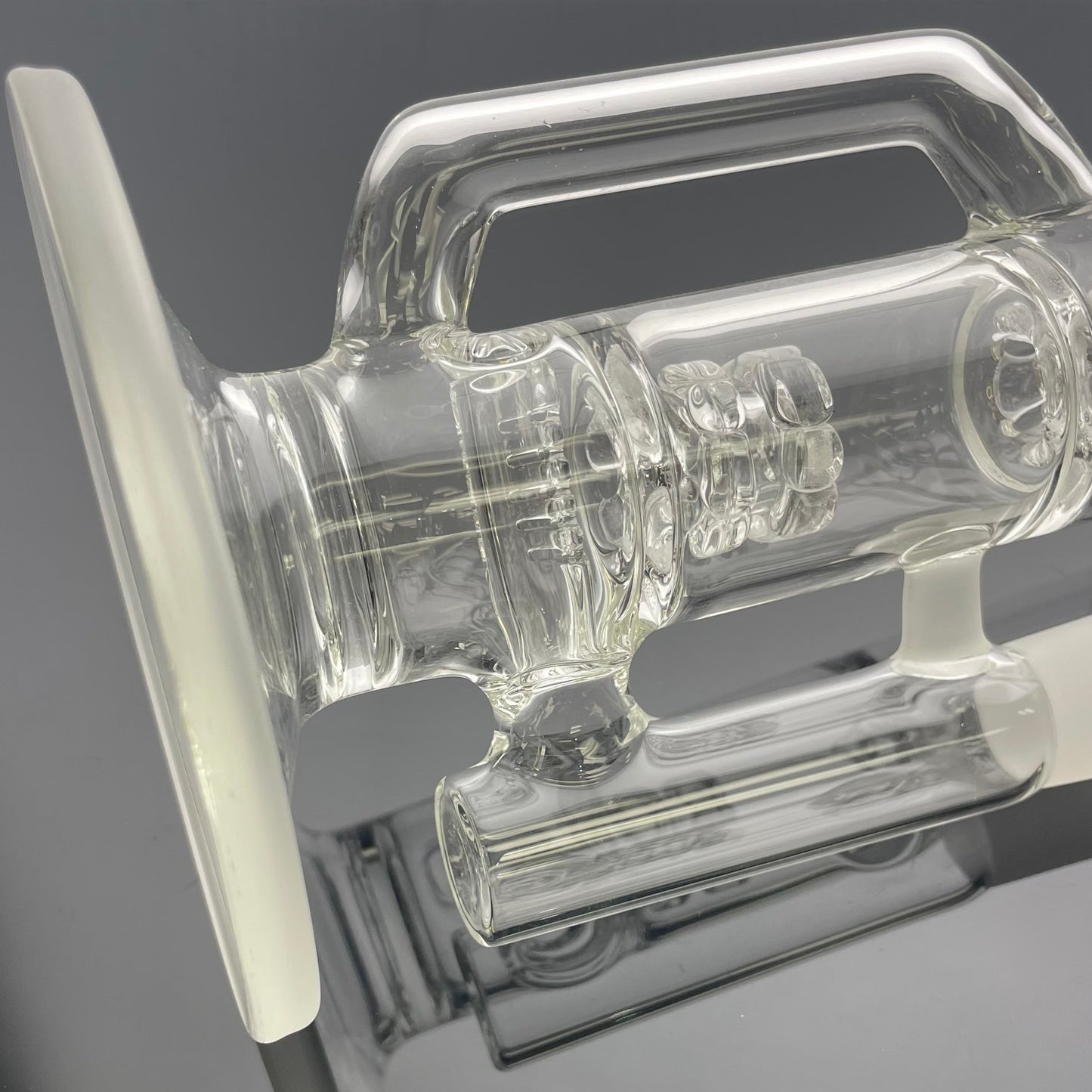 Gnob Glass 38mm 13.25" Treecycler w/ Sandblasting - #13