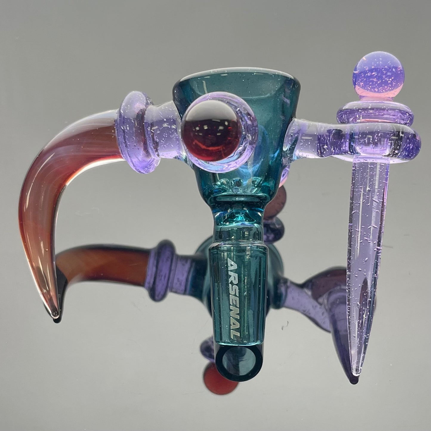 Arsenal 14mm Horn & Poker Bowl - Various Colours