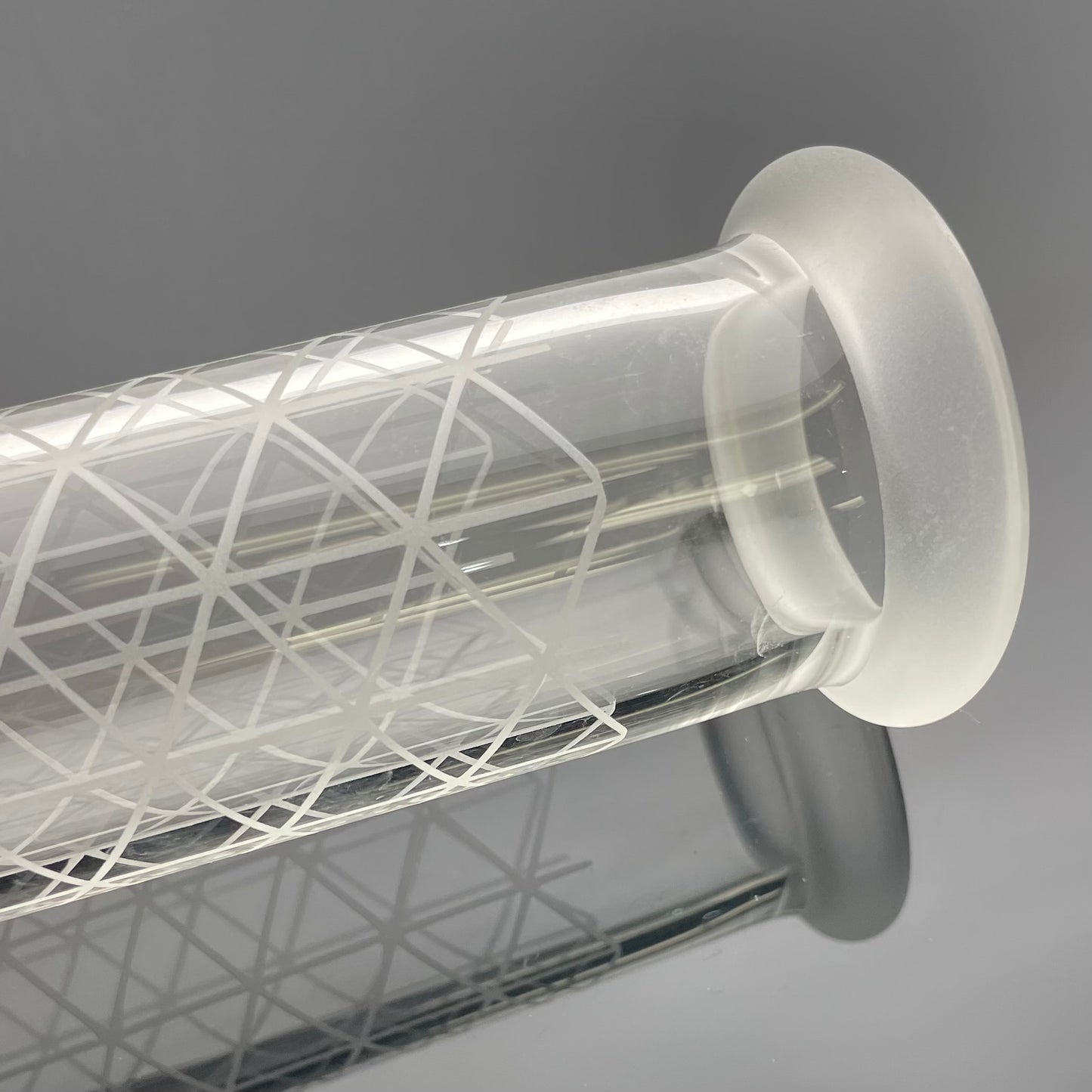 Gnob Glass 44mm Reactor Stemline w/ Sandblasting - #8