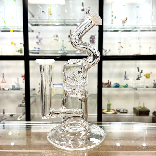 Mimzy Colour Accented Fab Rig w/ Bent Neck - 14mm