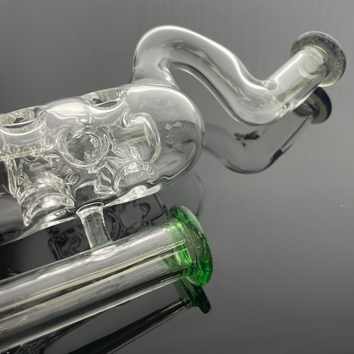 Mimzy Colour Accented Fab Rig w/ Bent Neck - 14mm