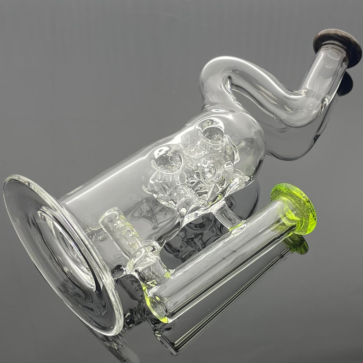 Mimzy Colour Accented Fab Rig w/ Bent Neck - 14mm