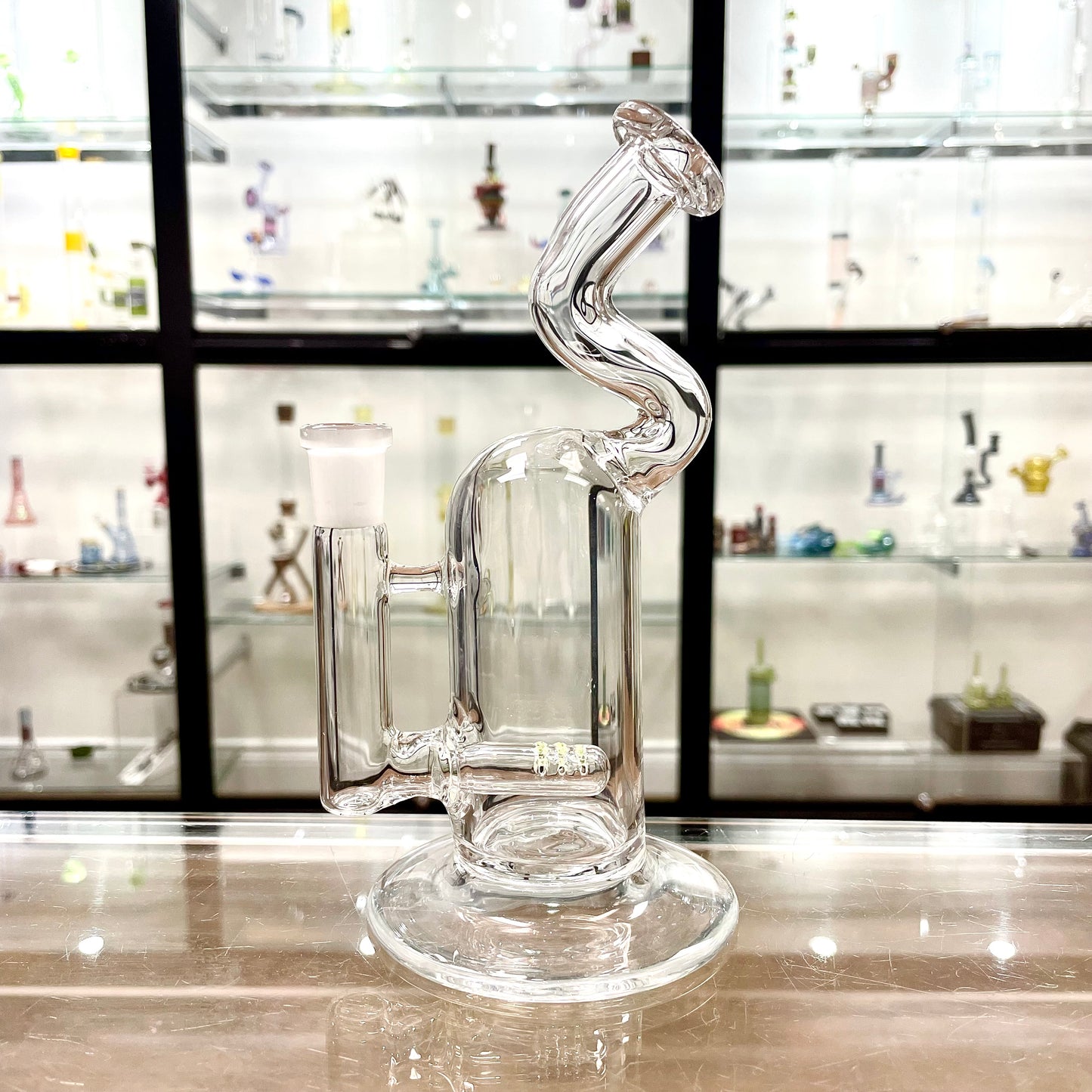 Mimzy Clear Bent Neck Stemline - 14mm