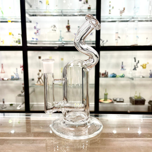 Mimzy Clear Bent Neck Stemline - 14mm