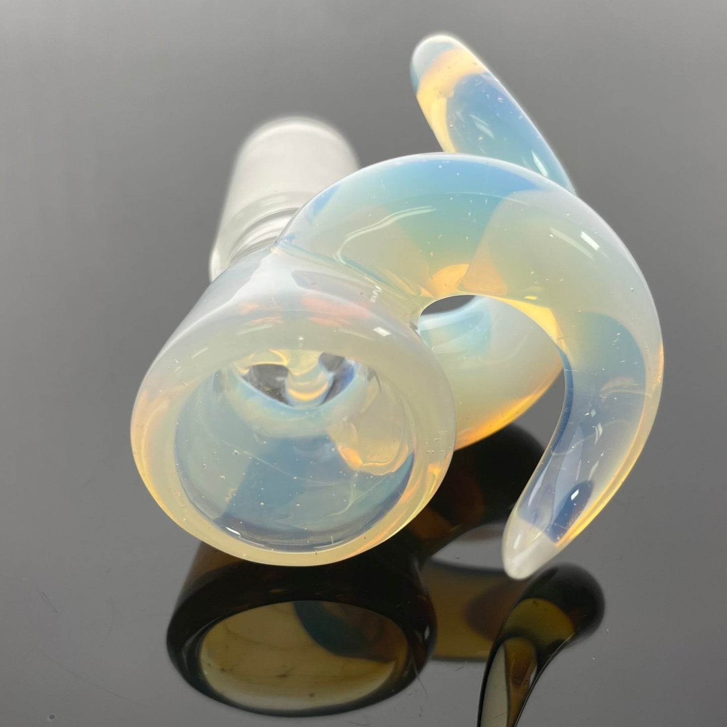 Gore Glass 18mm 4 Hole Dual Horn Bowl - 1