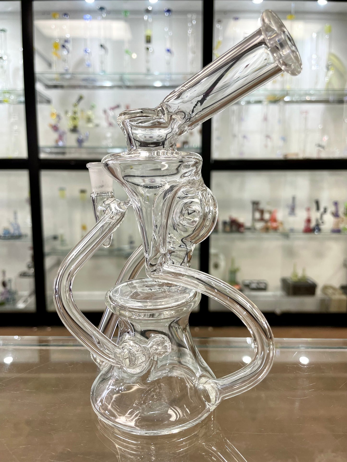 Mimzy Clear Side Scroller Recycler - 10mm