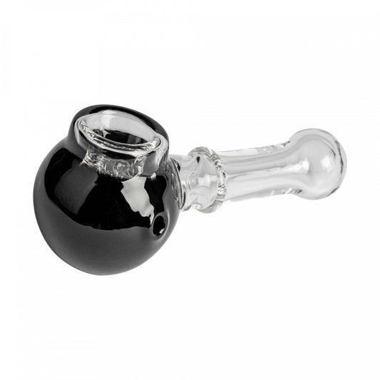 Red Eye Glass 4.5" Honeywell Bowl Hand Pipe - Black