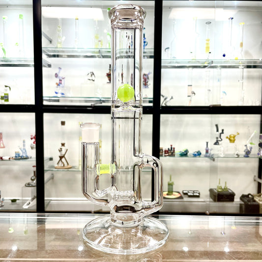 Green Belt Marble Splash Guard Tube w/ Drain