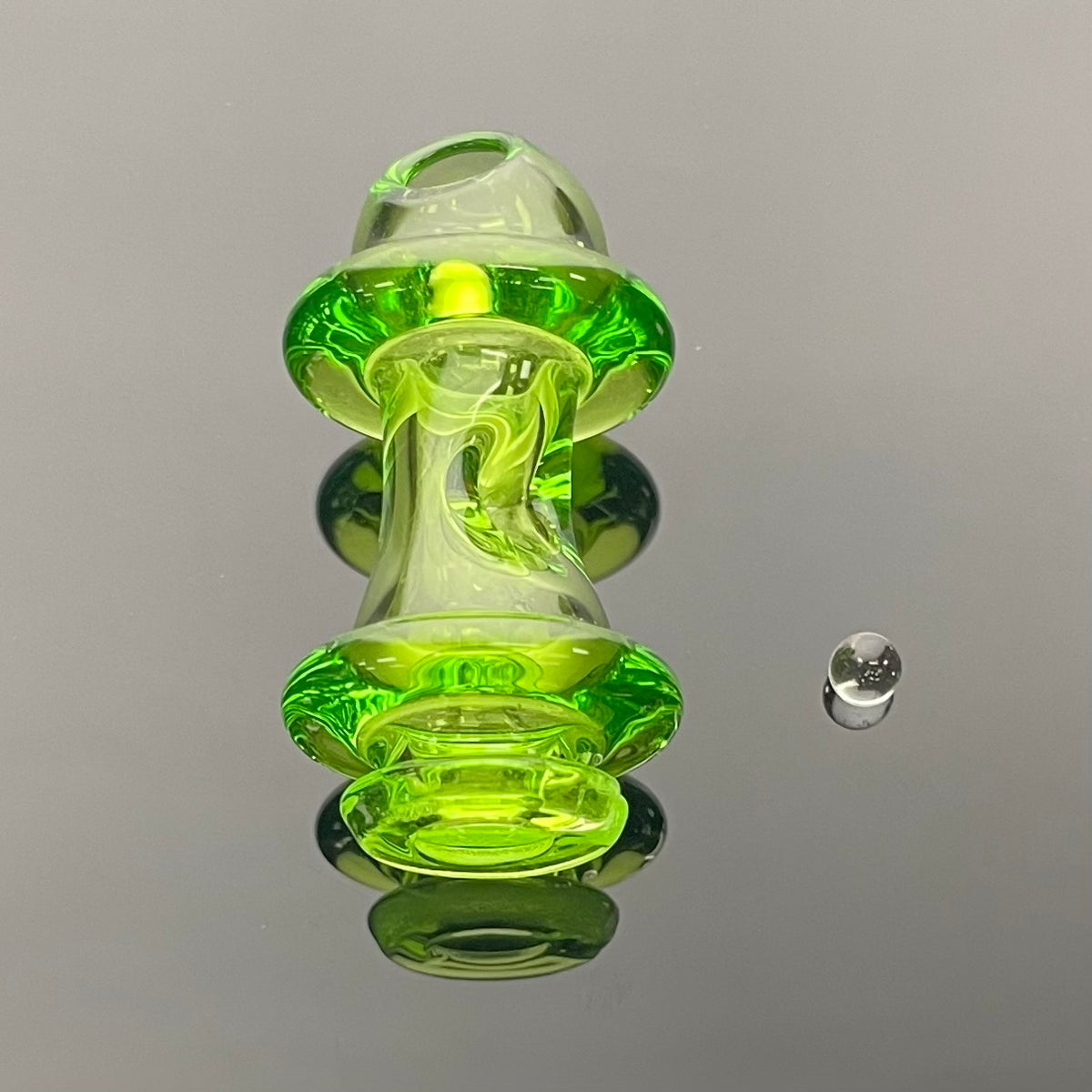Green Belt Puffco Pivot Spinner Top Set - Import Colour