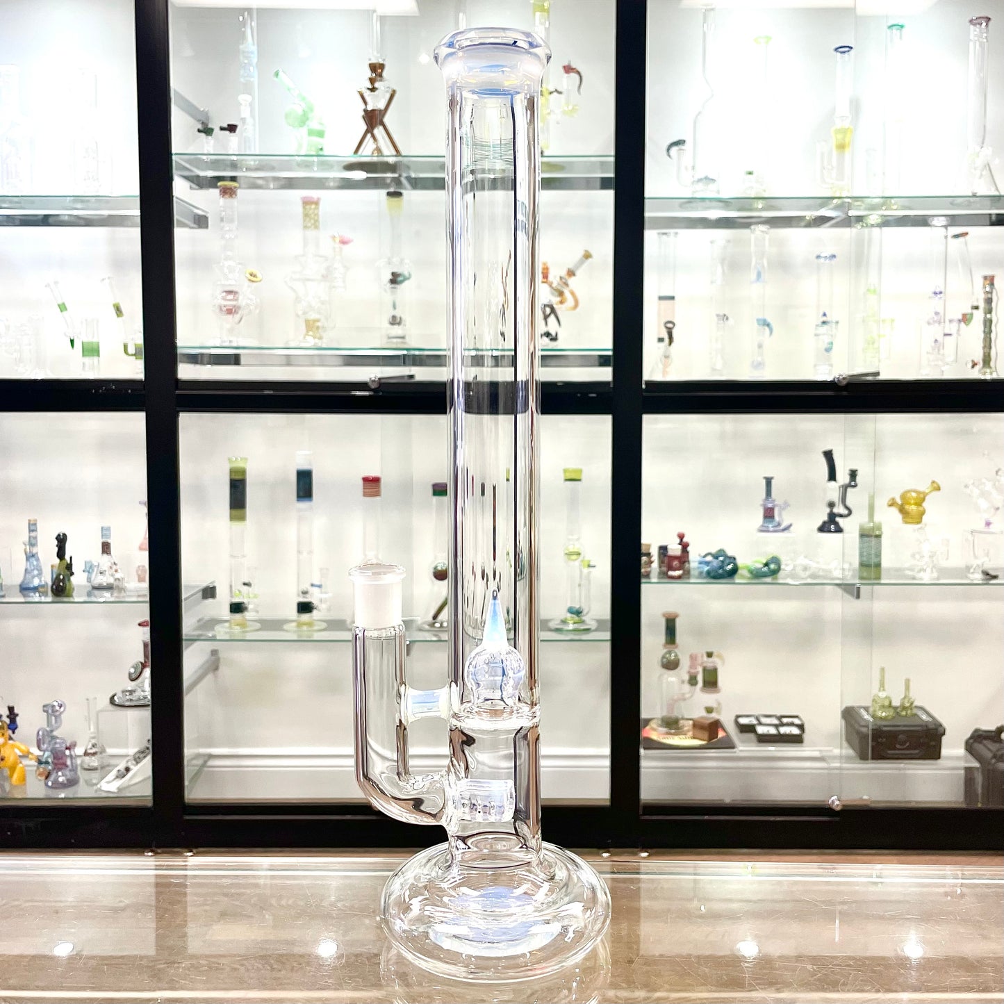 Green Belt Colour Accented Stemline Tube w/ Imperial & Hollow Foot - Ghost