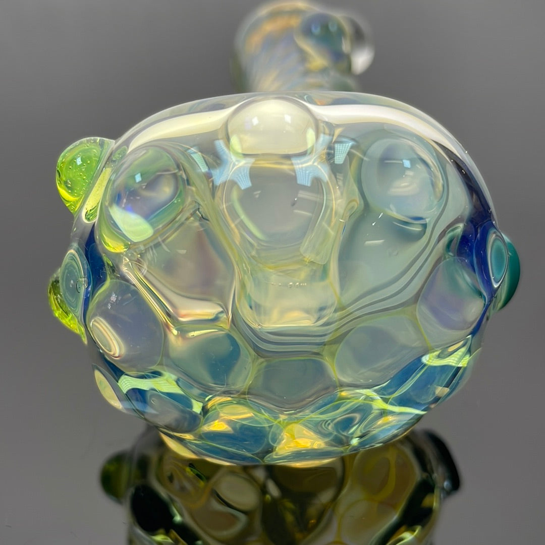 Eckardt Glass Fumed Mushroom Pipe