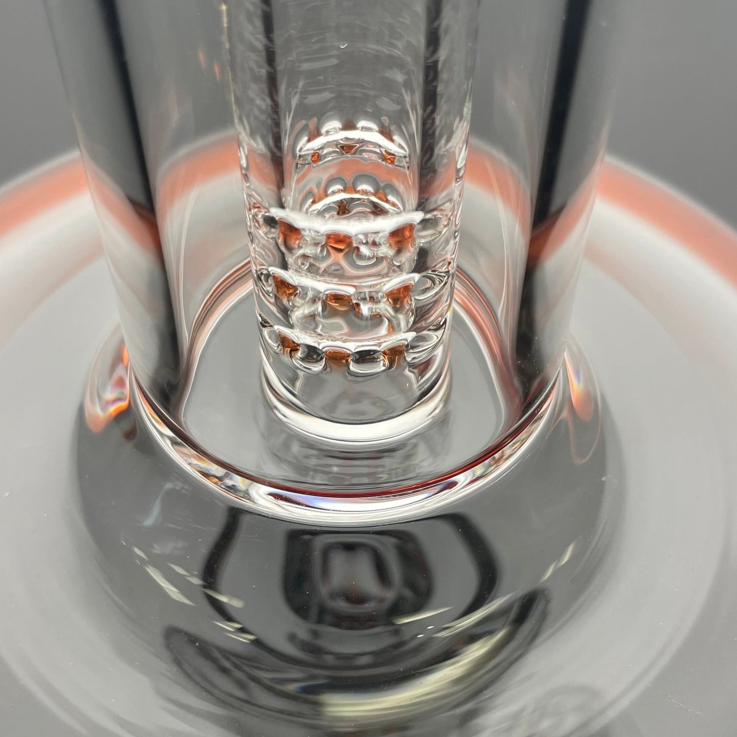 Jamms Straight Tube w/ 360° Pillar Perc - Pomegranate