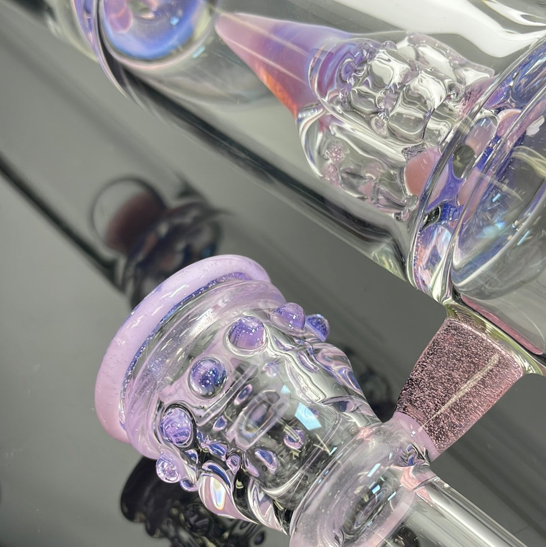 Blazed 44mm 3 Line Tree Tube w/ Inv 4 & Opal - Pink Mix