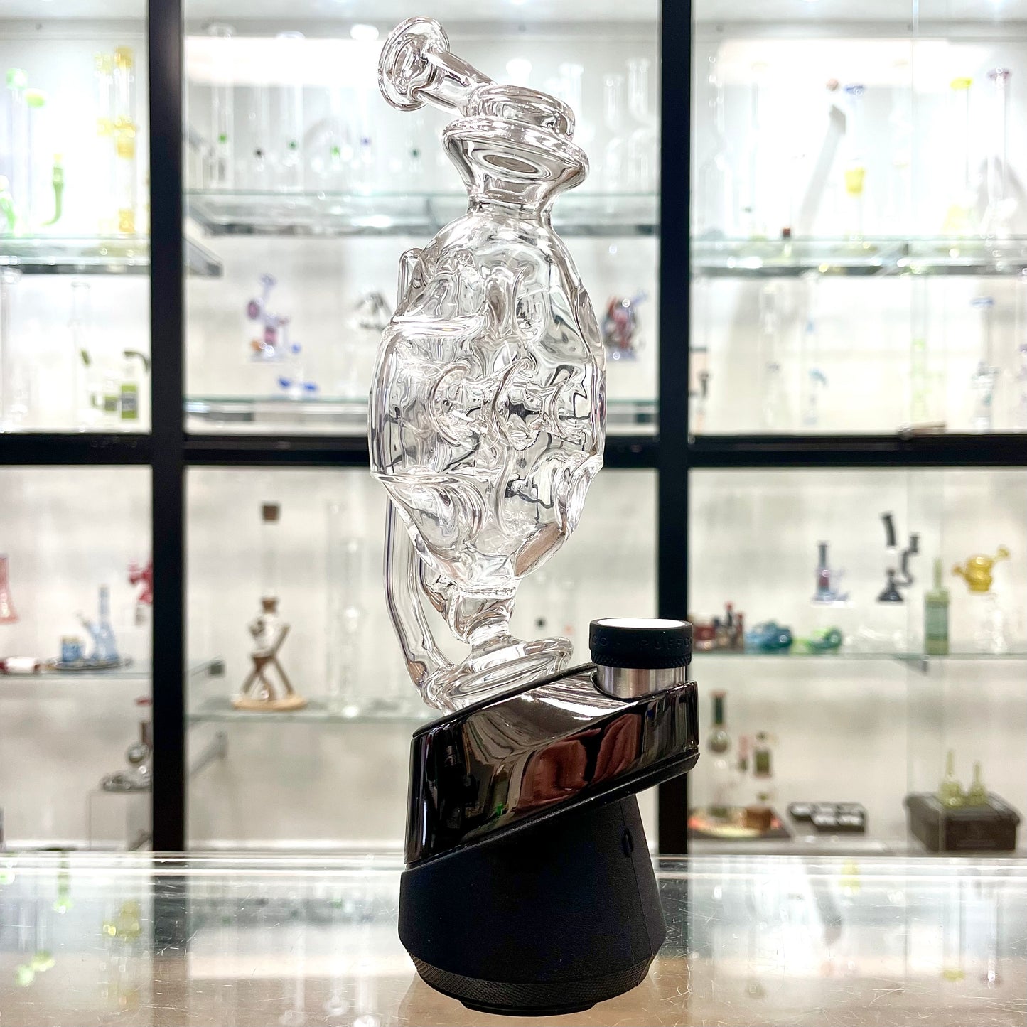Eka Glass Clear Swiffco Puffco Peak Glass Top