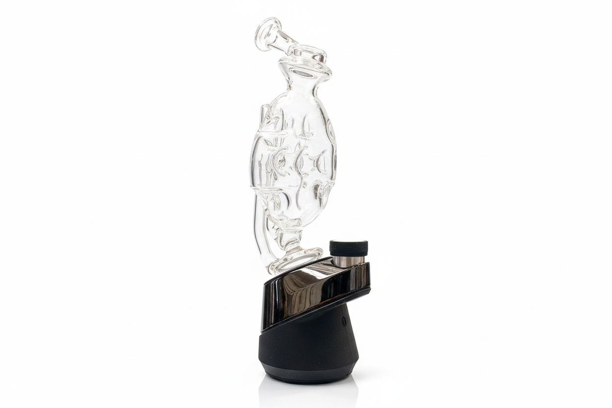 Eka Glass Clear Swiffco Puffco Peak Glass Top