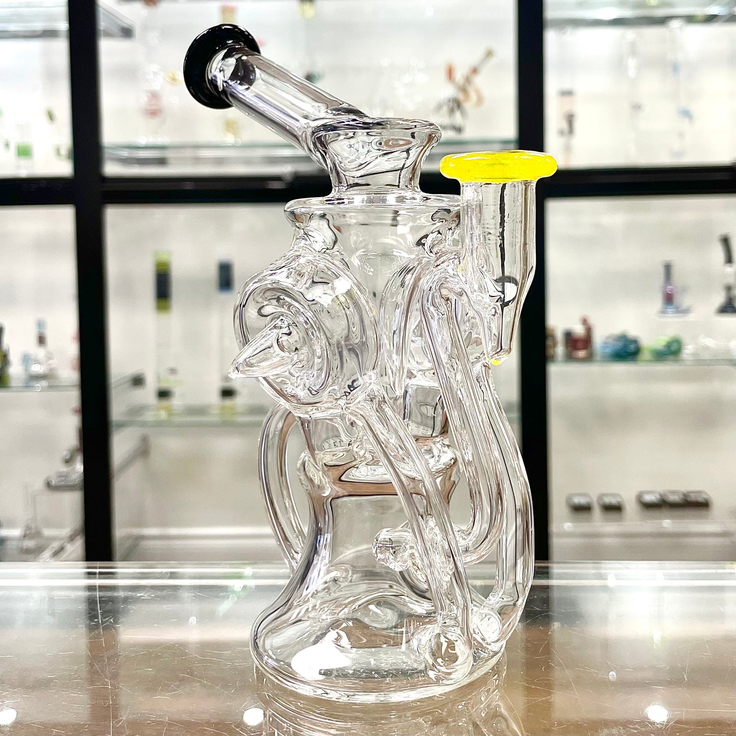 Mimzy Colour Accented Full Scroller Recycler - 14mm
