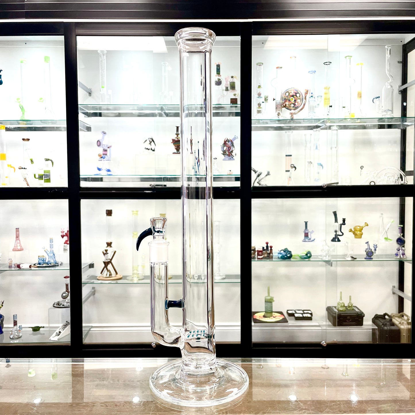 Gore Glass 44mm Partial Colour Accented Dual Stem