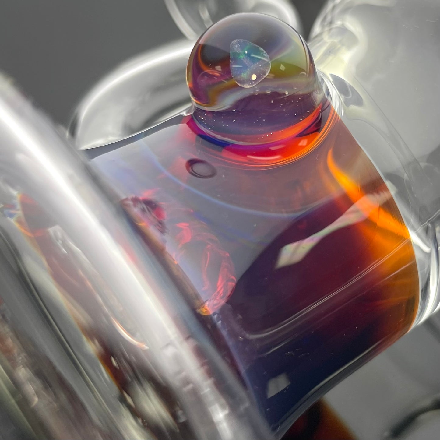 Green Belt Colour Accented Recycler - Amber Purple