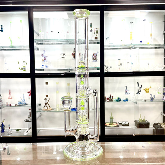 Blazed 44mm 3 Line Tree Tube - Slyme Accents w/ Opal