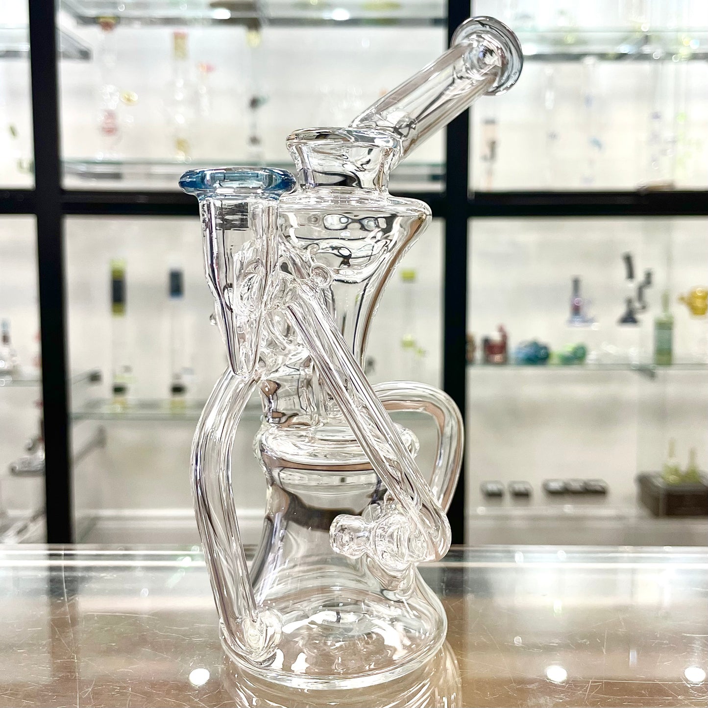 Mimzy Colour Accented Side Scroller Recycler - 14mm