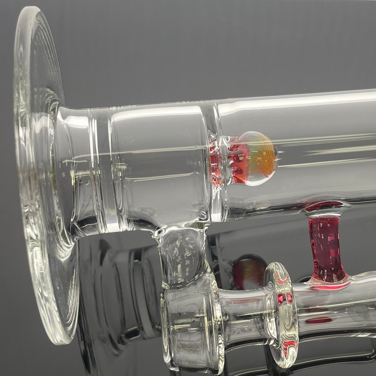Discobox Natty Perc Straight Tube w/ Fume Mouth - #10 (On sale - 2nd Quality)
