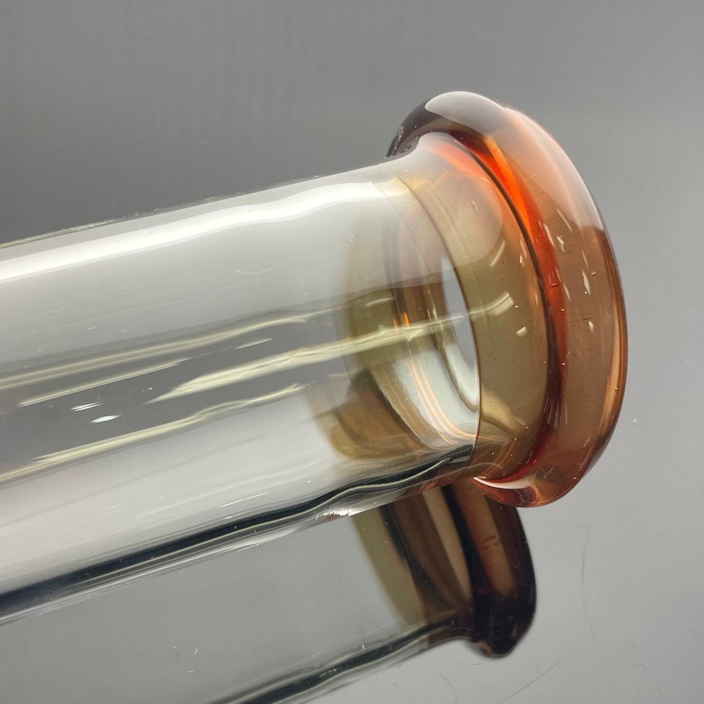 Green Belt Colour Accented Beaker - Moist Raspberry over Exp. Bronze Pearl