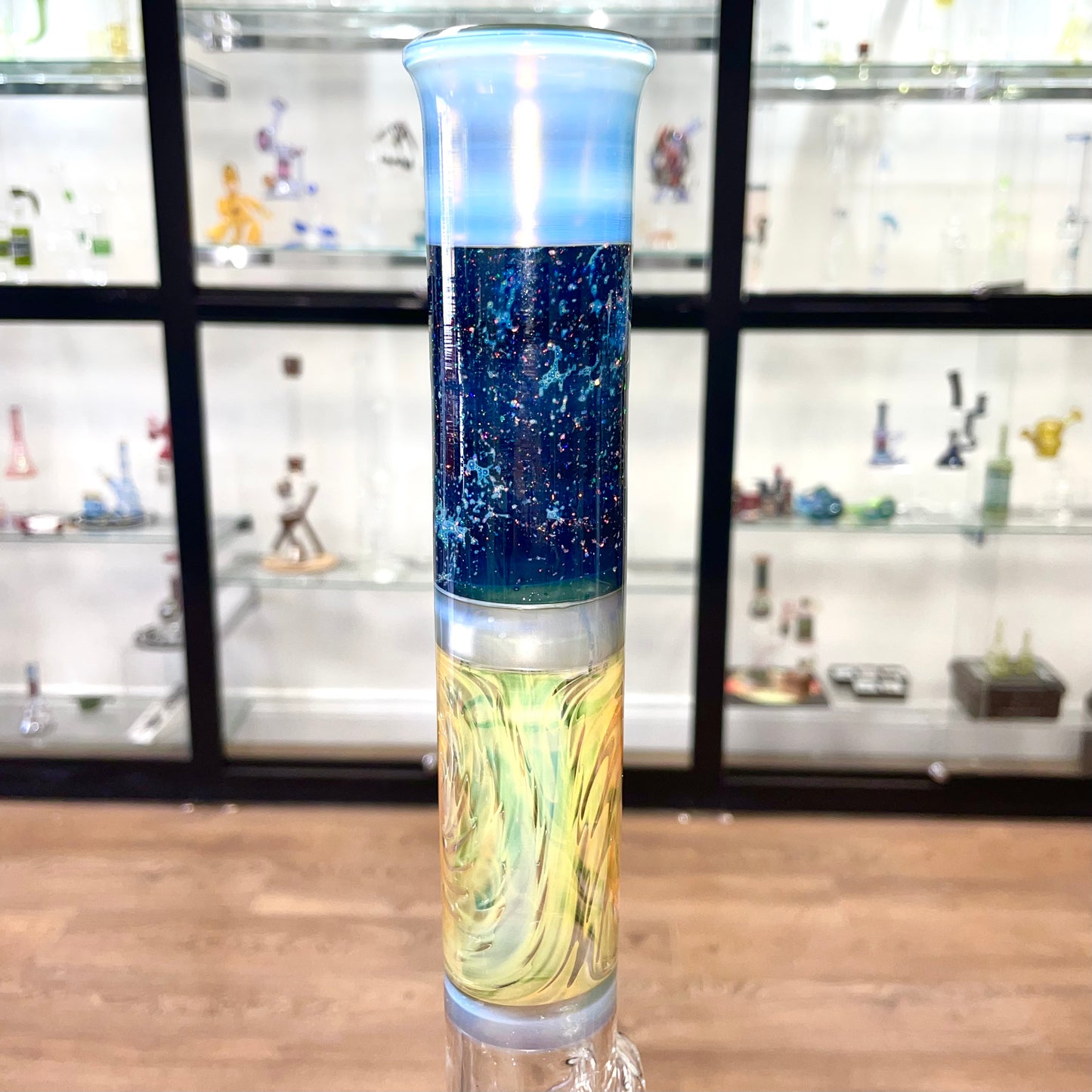 Discobox Large Worked Space Tech Recycling Beaker #2