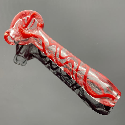 Shine Glass 3.5" Glow In The Dark Hand Pipe