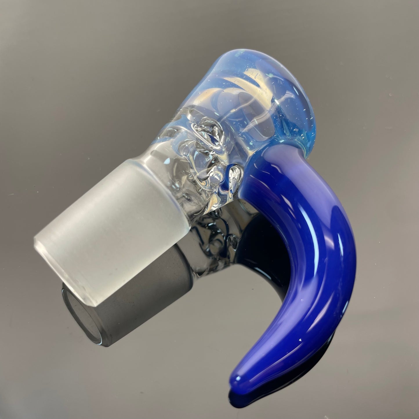 Green Belt Colour Accented Single Bubbler 18mm - Blu Razberry V2