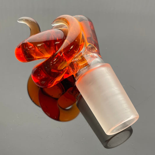 Gore Glass 18mm 4 Hole Dual Horn Bowl - #4