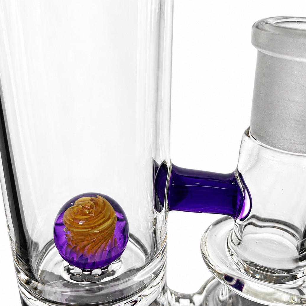 Discobox Natty Perc Straight Tube w/ Fume Mouth - #7