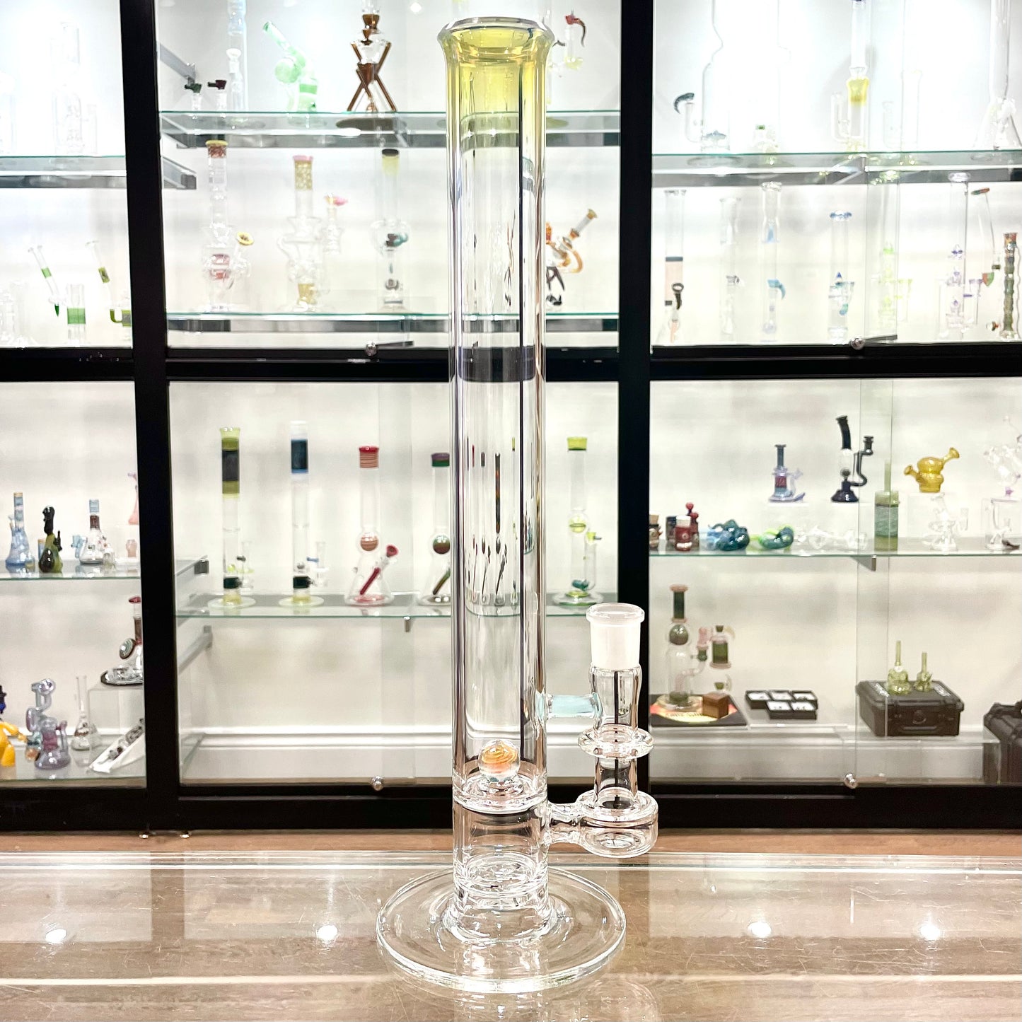 Discobox Natty Perc Straight Tube w/ Fume Mouth - #7