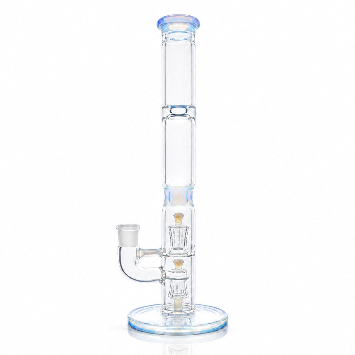 Jamms Full Accent Double Diamond Tube w/ Colour Band - Moonstone