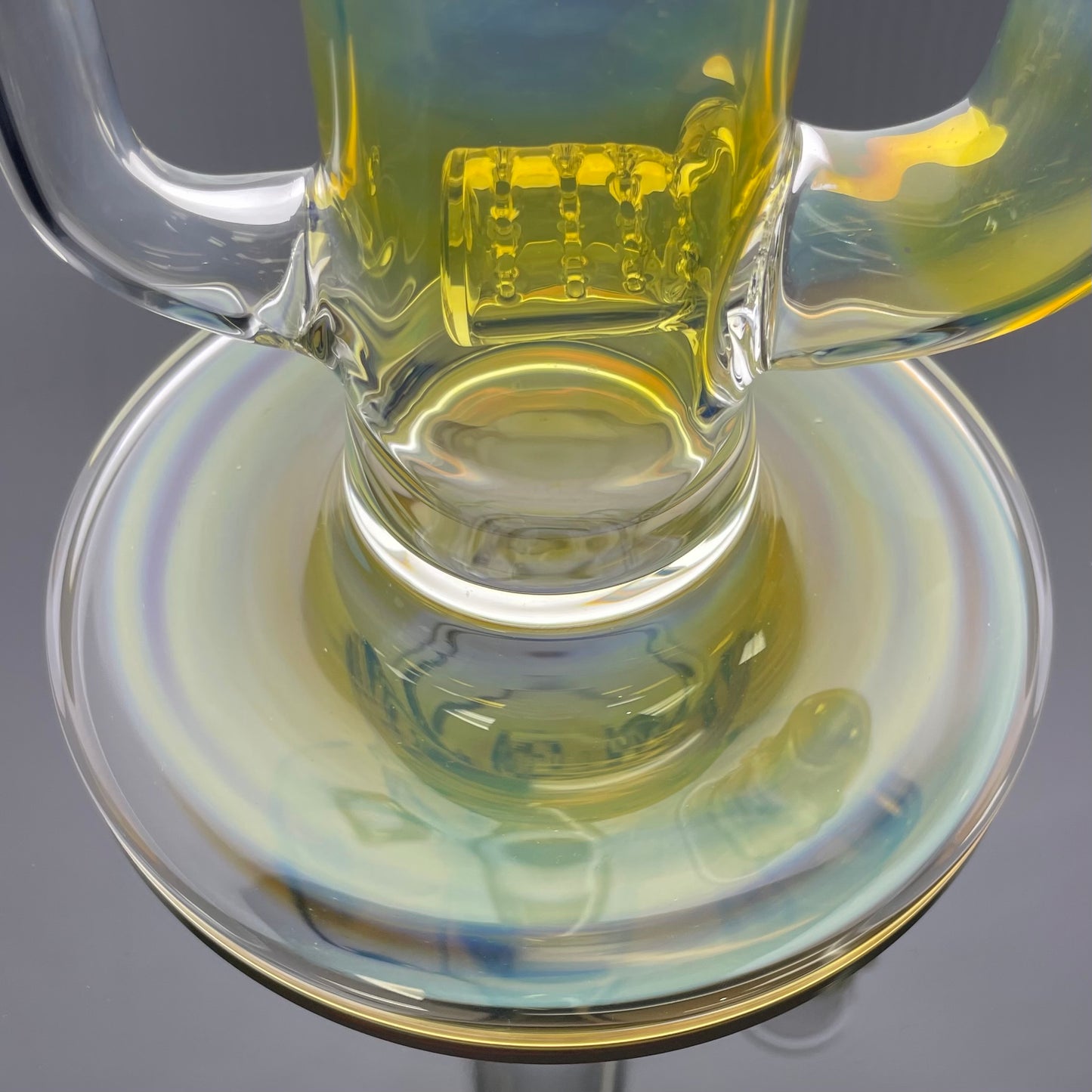 Green Belt Colour Accented Fume Inline Drain Tube - Purple People Eater