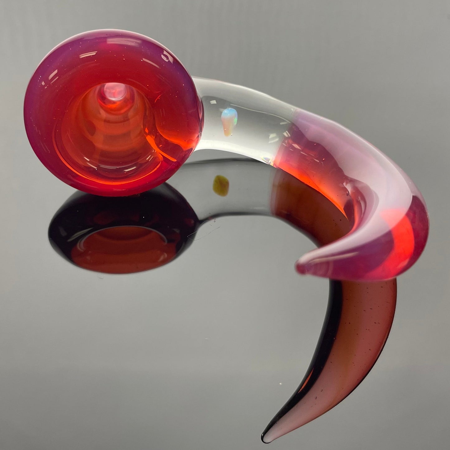 Kobb 14mm Fully Worked Bowl w/ Opal - #49